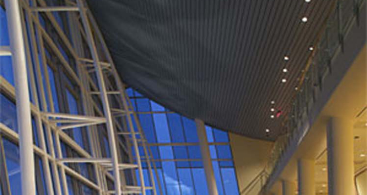 Linear Pan Interior and Exterior Metal Ceiling System